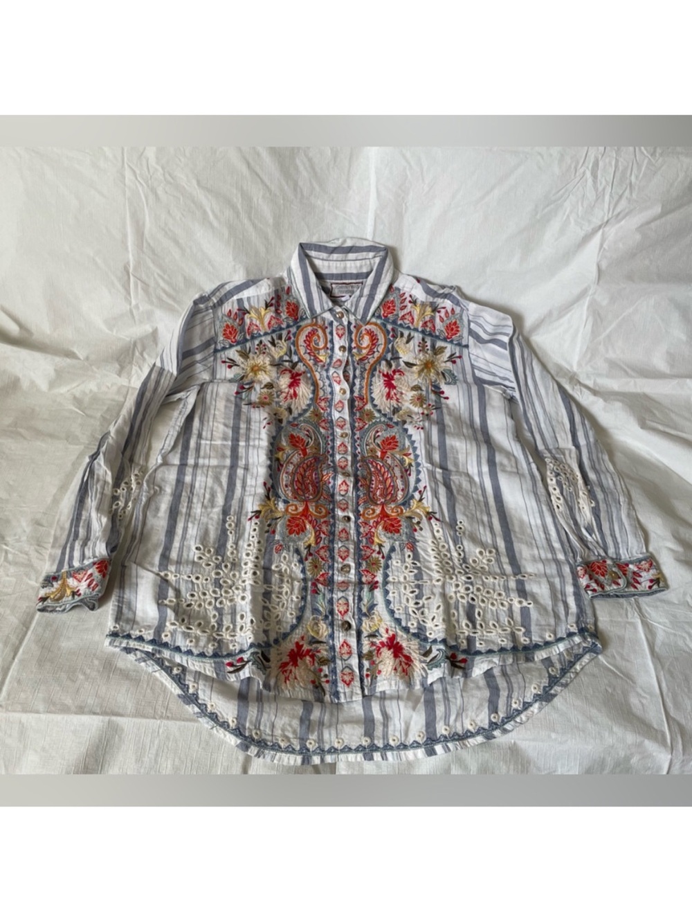 Johnny Was Button Down XS